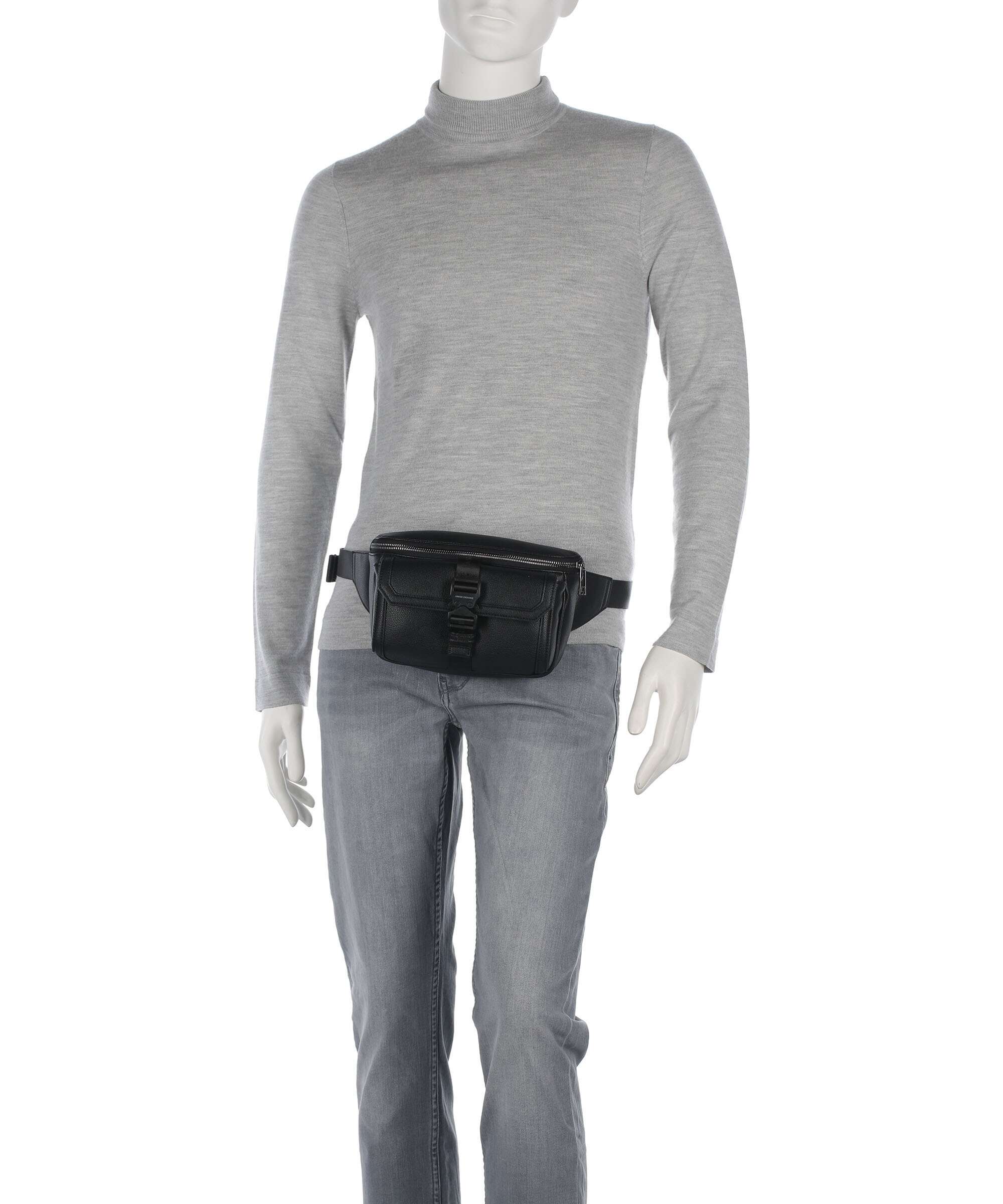 Armani Exchange Brooklyn Belt bag black