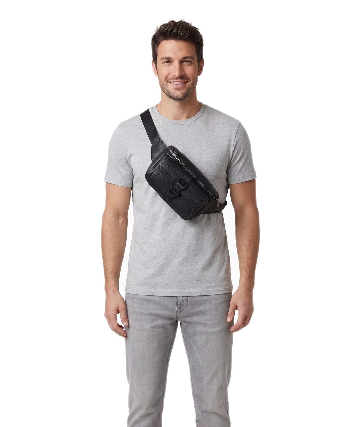 Armani Exchange Brooklyn Belt bag black