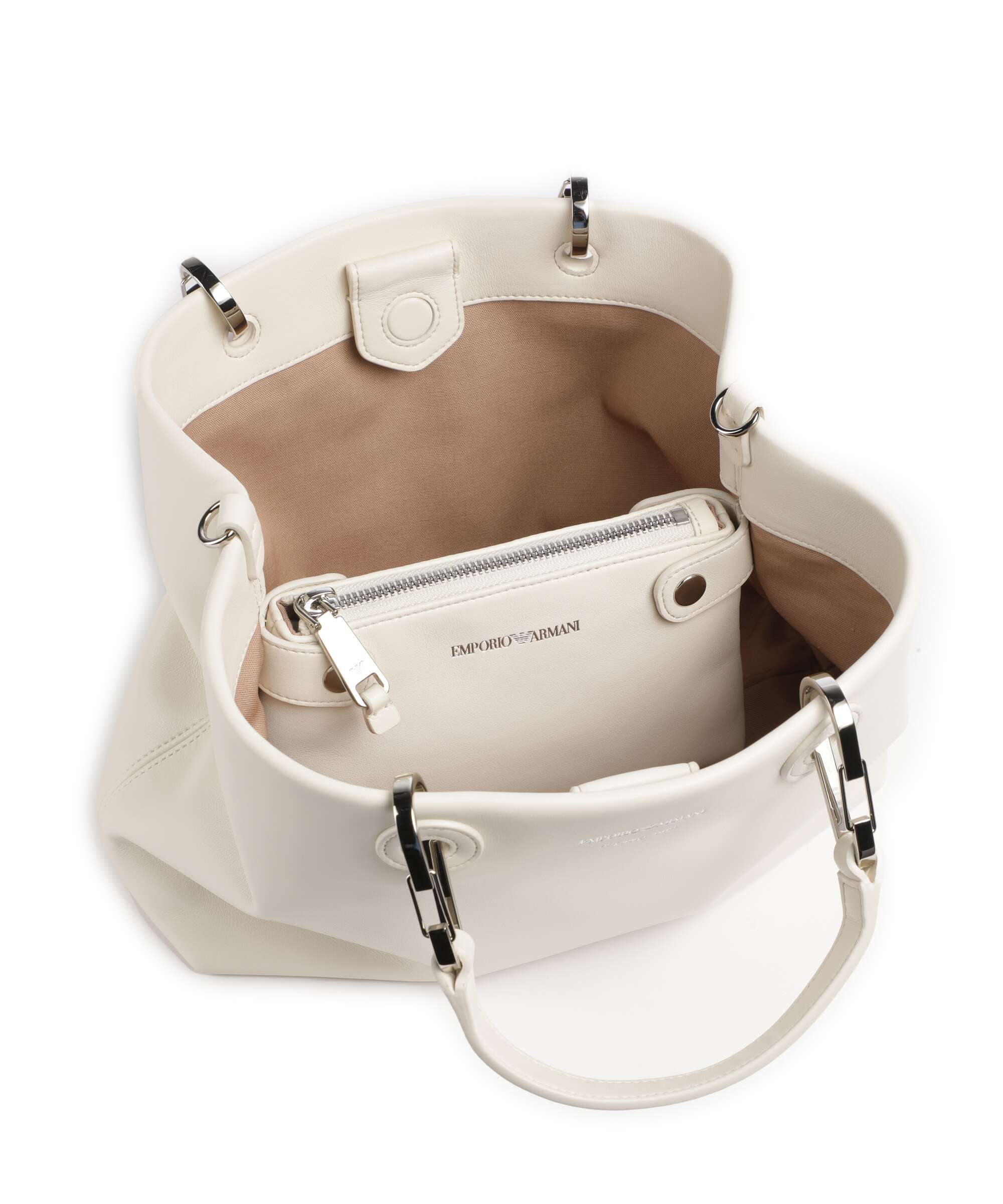 Emporio Armani My EA S Handbag vaniglia