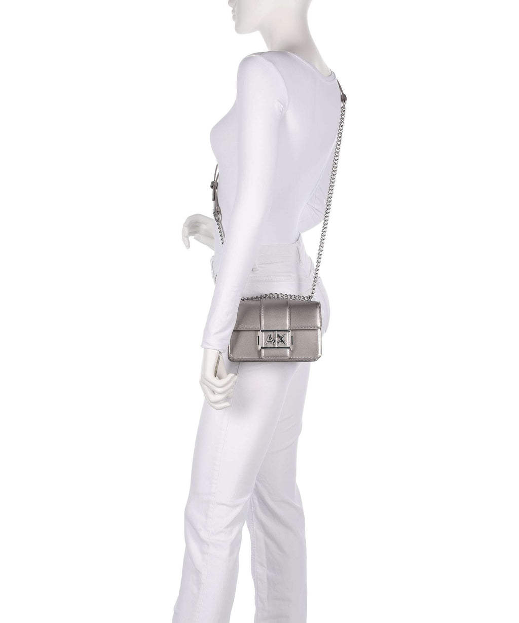 Armani Exchange Jodie S Shoulder bag gunmetal