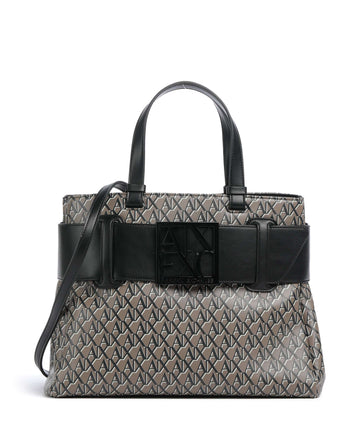 Armani Exchange Susie Soft Handtas brown bass/black