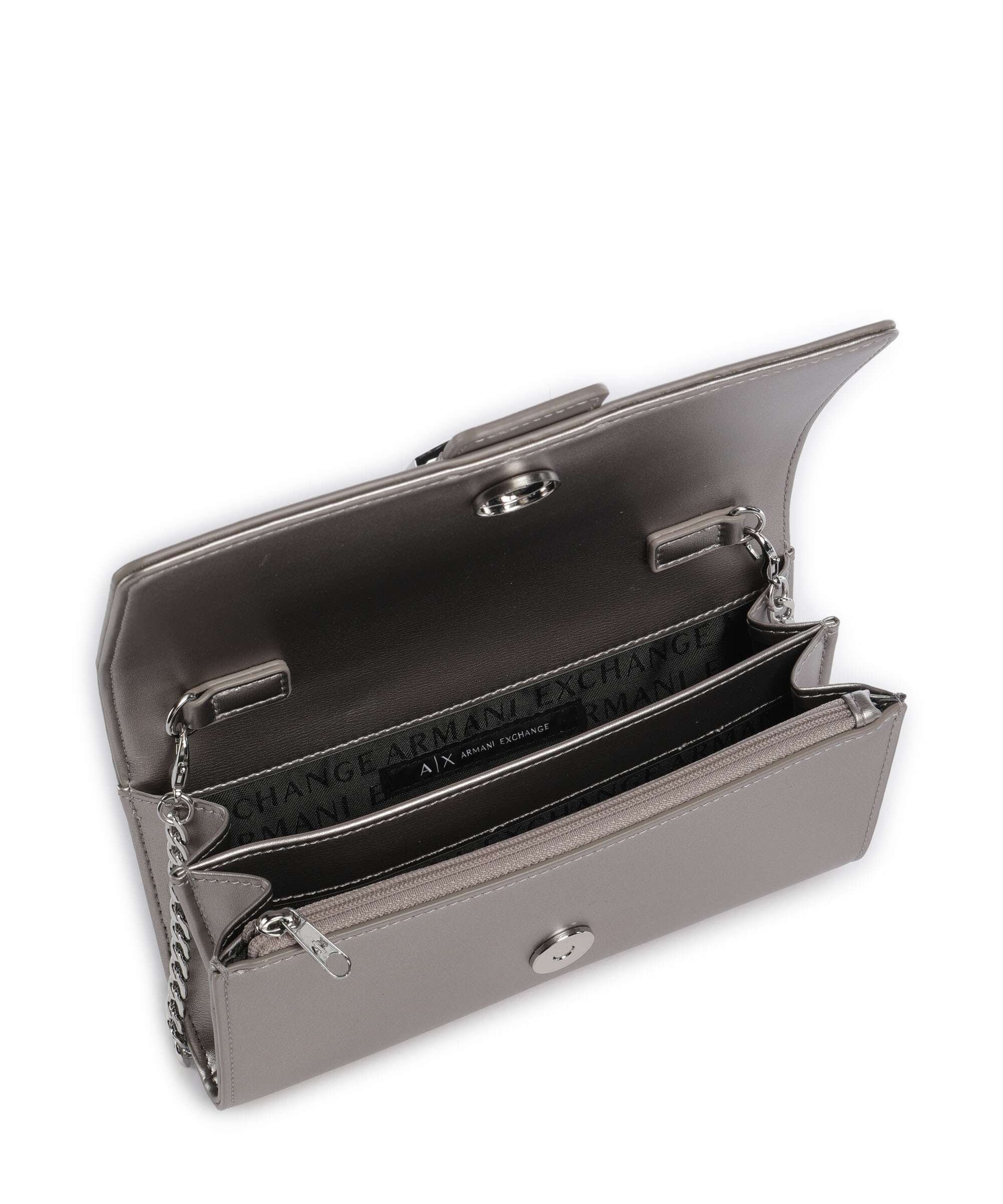 Armani Exchange Jodie Crossbody bag gunmetal