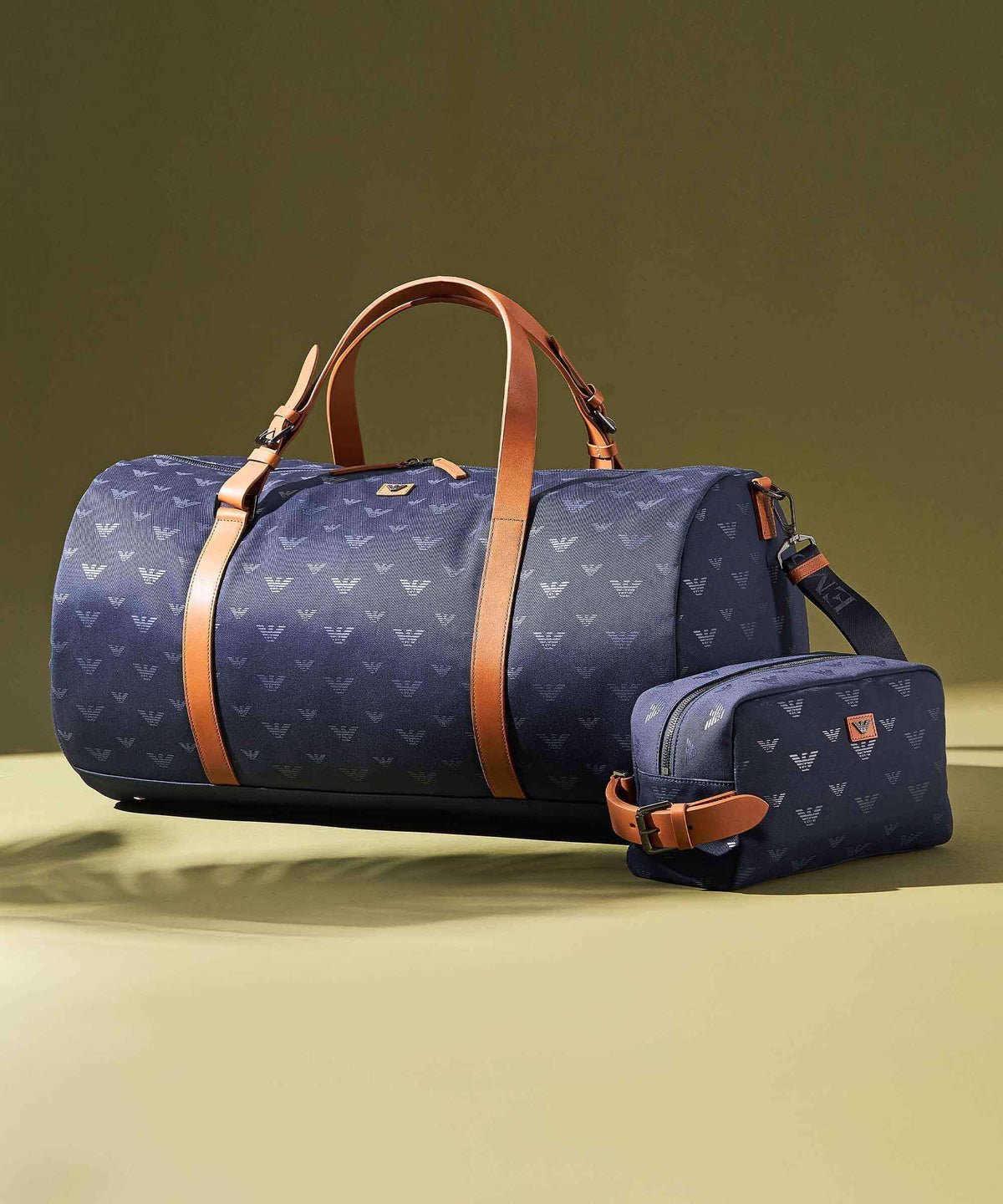 Emporio Armani Special Minorca Toiletry bag blu navy