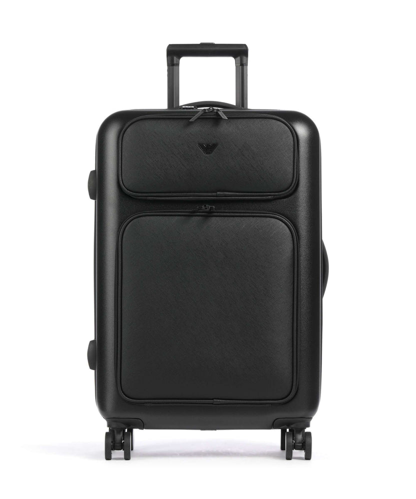 Emporio Armani Business Regenerated Spinner (4 wheels) black beauty