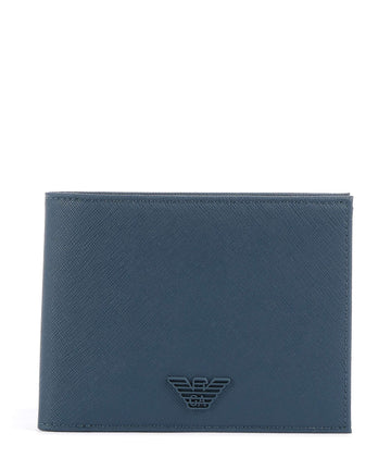 Emporio Armani Saffiano Animation Portemonnee legion blue