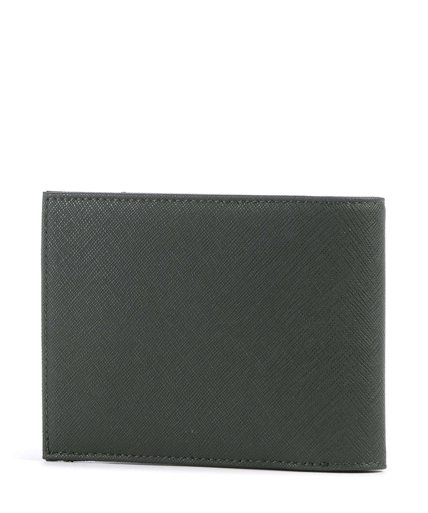 Emporio Armani Saffiano Animation Wallet deep forest