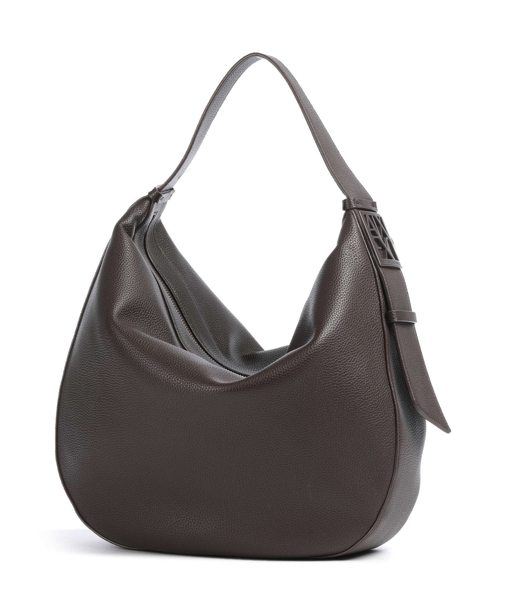 Armani Exchange Susy L Hobo bag hot fudge
