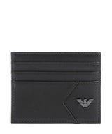 Emporio Armani Premium Nappa Étui à cartes crédit black beauty