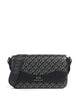 Armani Exchange Wave Monogram Crossbody bag black