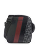 Armani Exchange Dylan Sac bandoulière black/pomegranate/black shiny