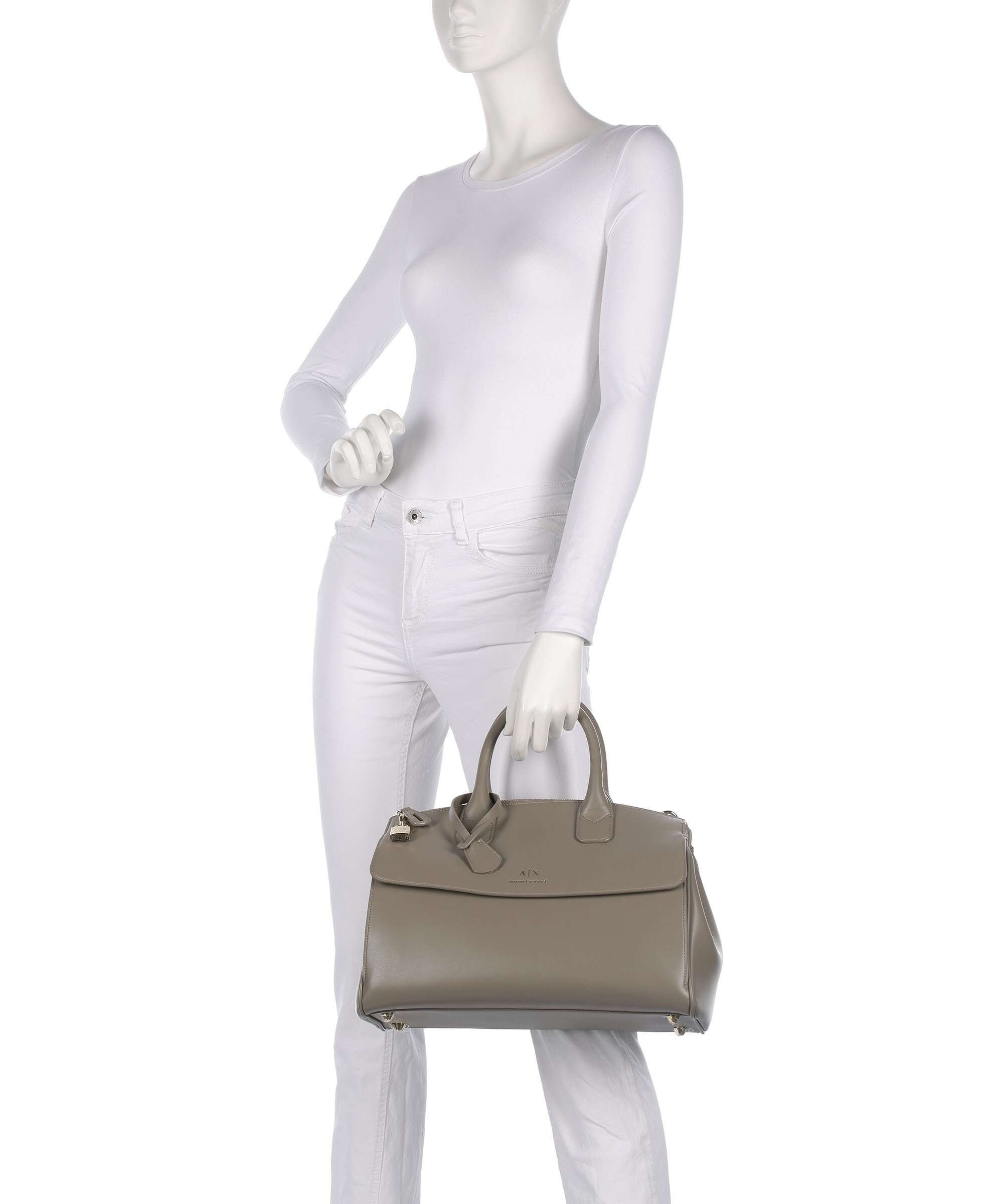 Armani Exchange Jane L Handbag brown bass