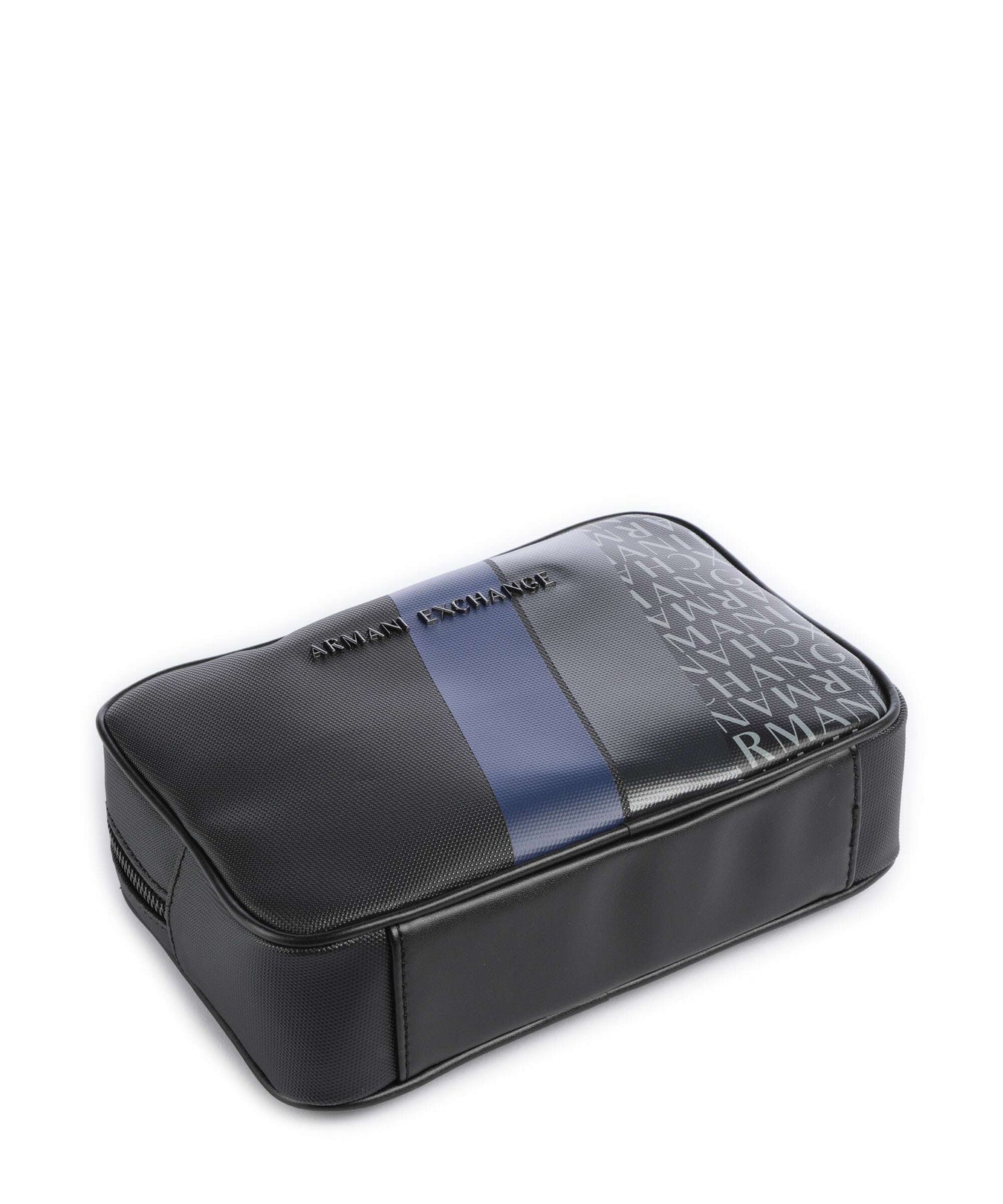 Armani Exchange Dylan Toiletry bag deep navy/estate blue/deep navy shiny