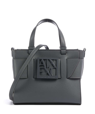 Armani Exchange Susie M Handtas chill steel