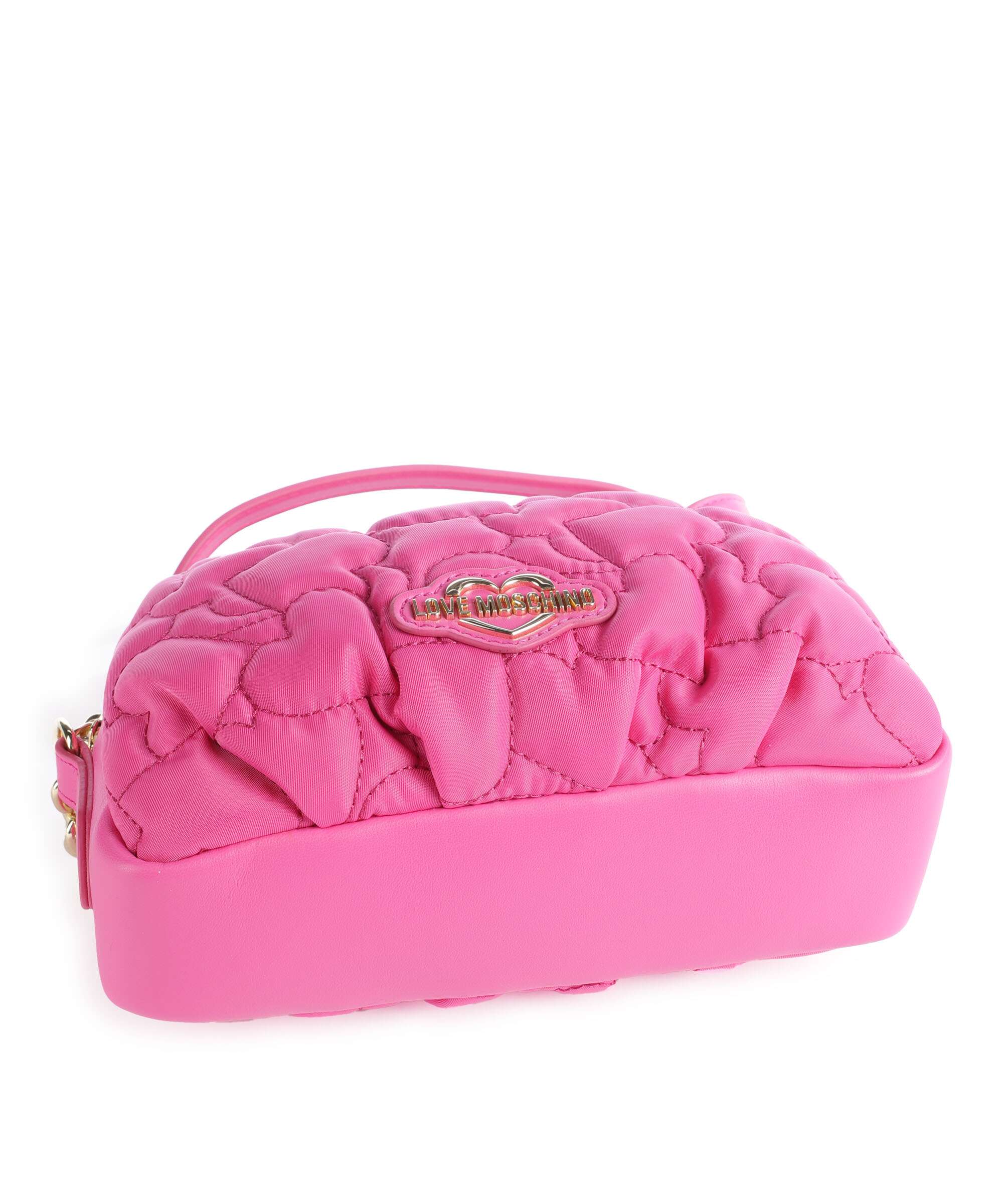 Love Moschino Puffy Heart Crossbody bag fuxia