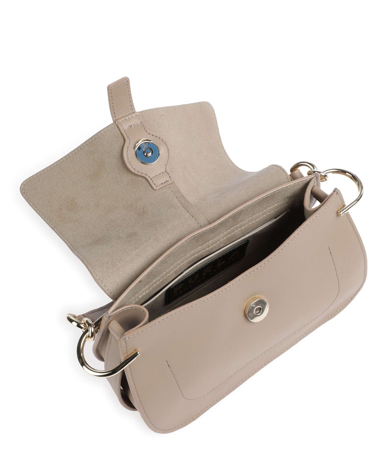 Furla Flow Mini Handbag greige