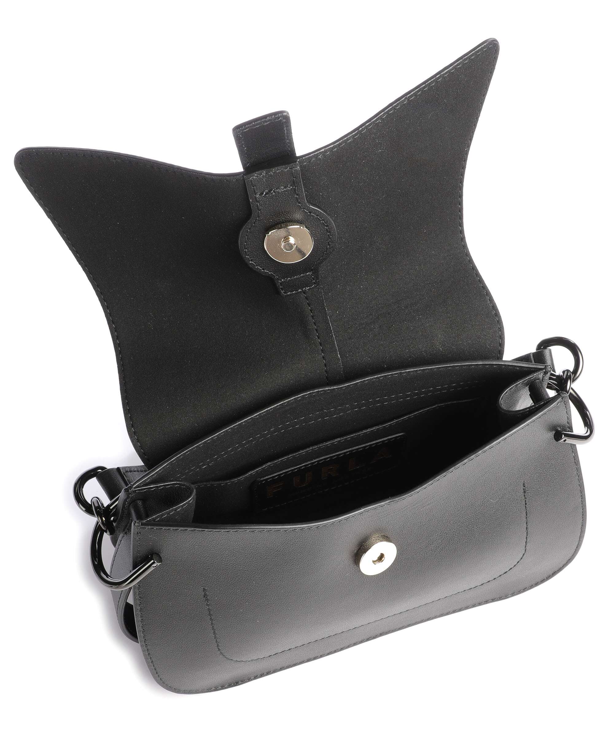 Furla Flow Mini Handbag nero