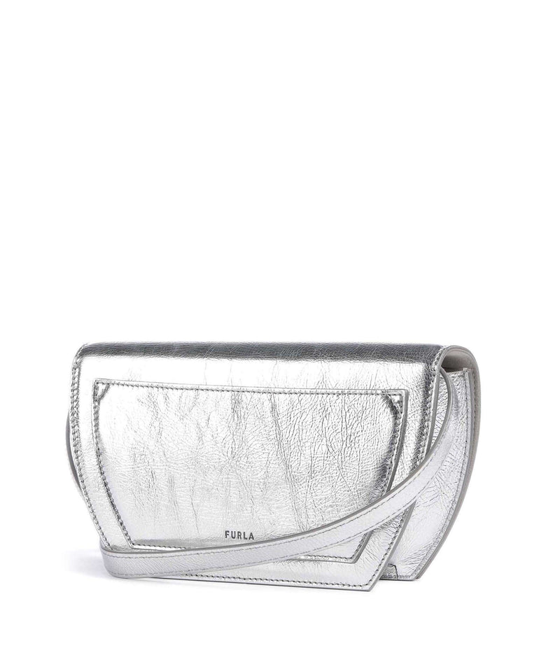 Furla Sfera Mini Crossbody bag silver