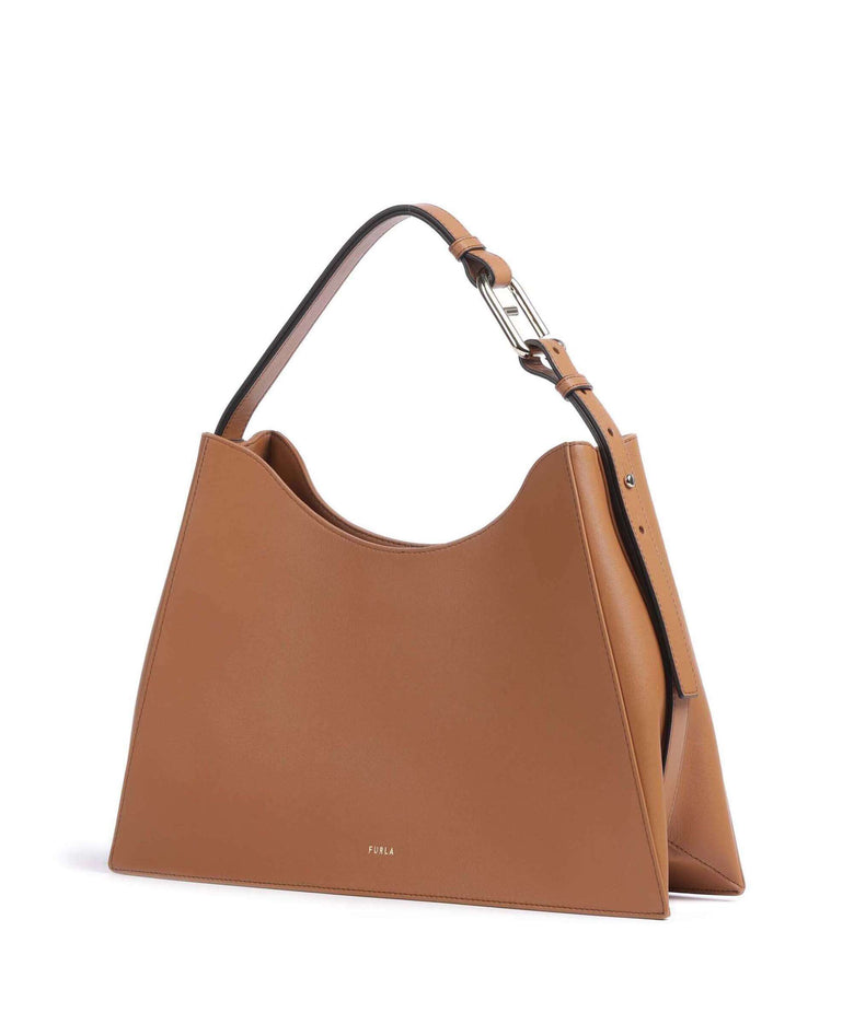 Furla Nuvola L Hobo bag brandy