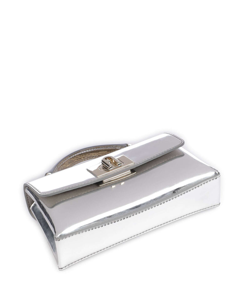 Furla 1927 Mini Crossbody bag silver