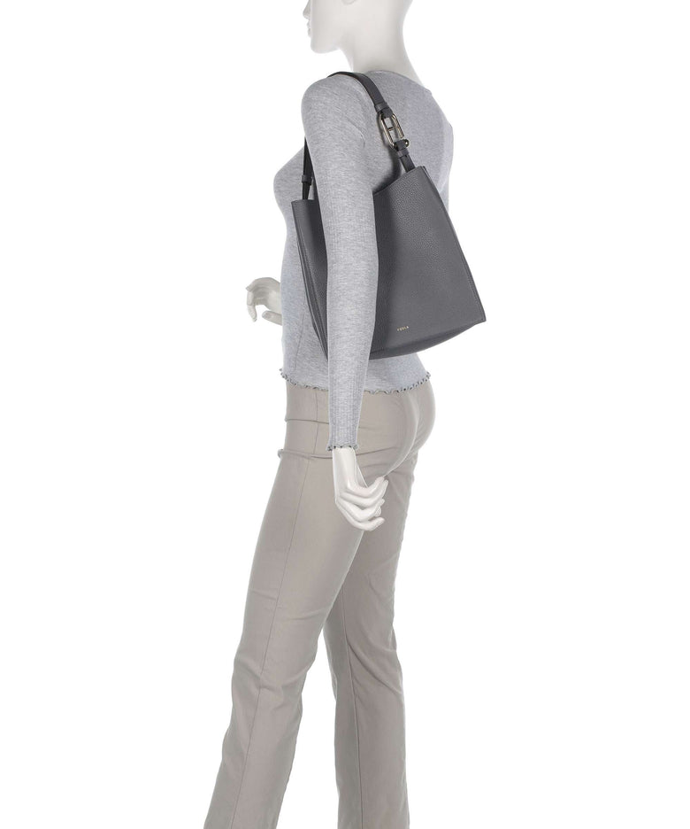 Furla Nuvola S Hobo bag soil