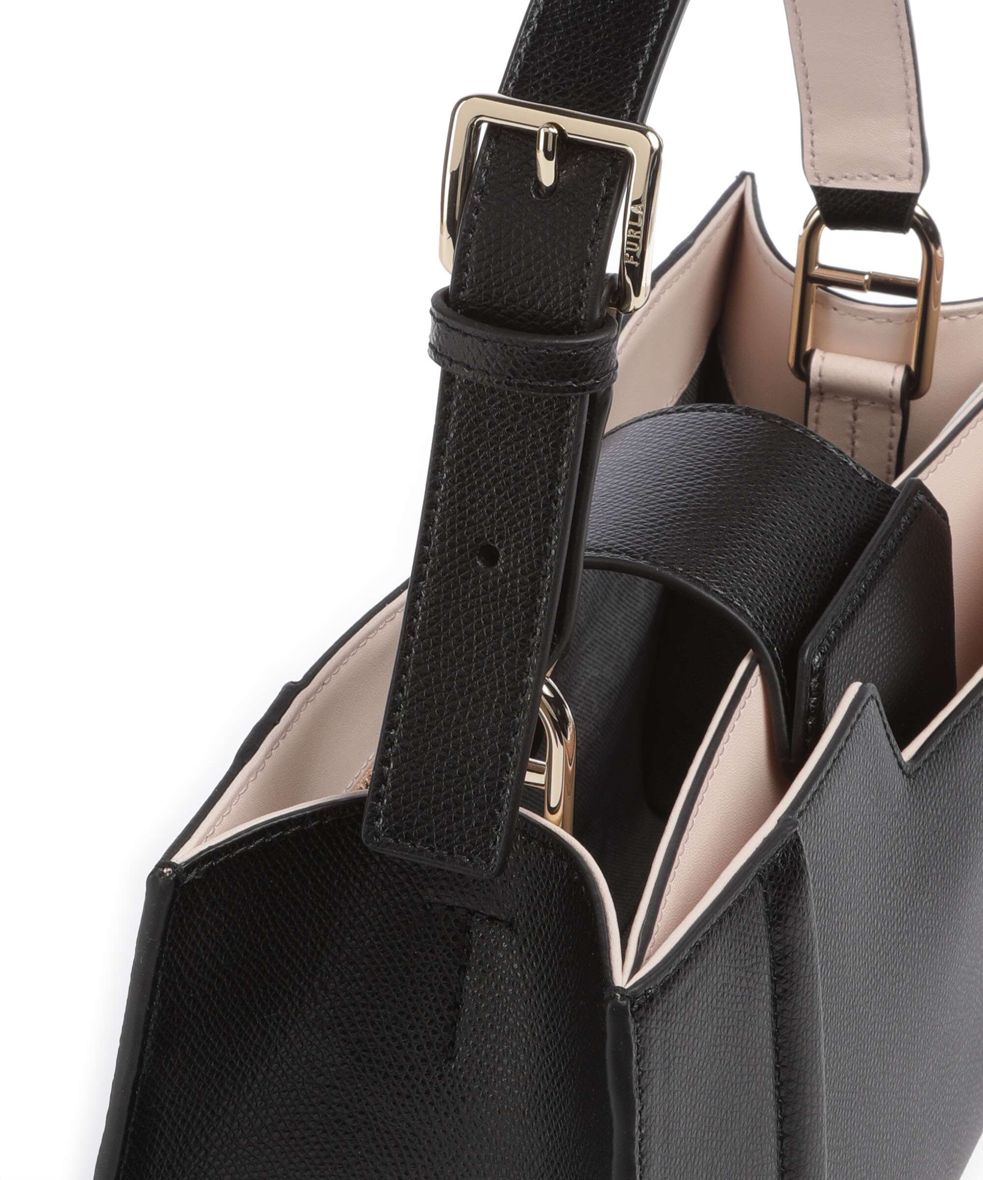 Furla Riva M Handbag nero