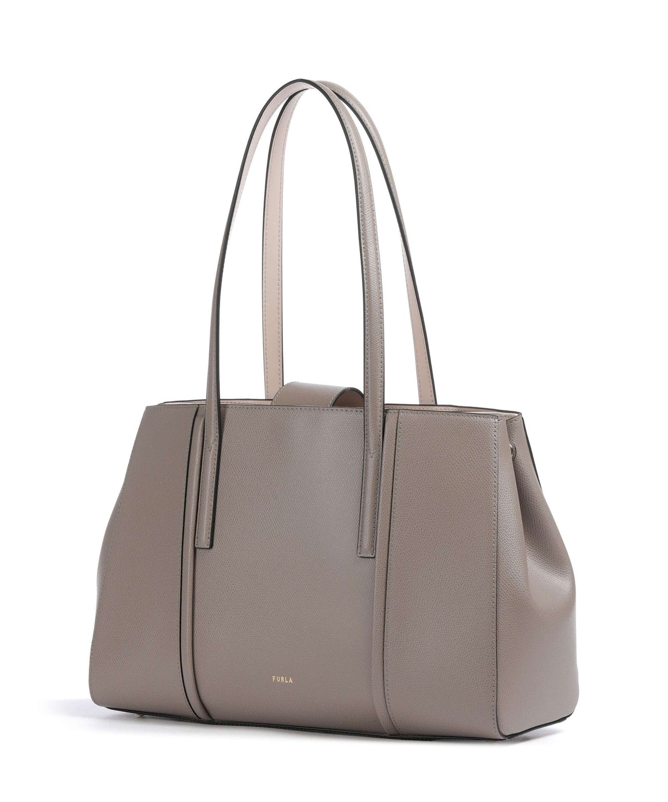 Furla Riva L Tote bag stucco gray
