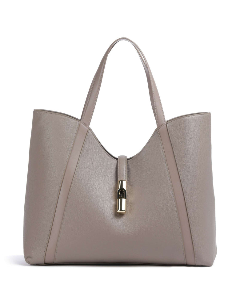 Furla Goccia XL Tote bag stucco gray/mauve