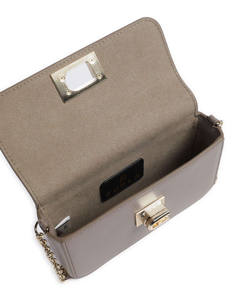 Furla 1927 Mini Crossbody bag stucco gray