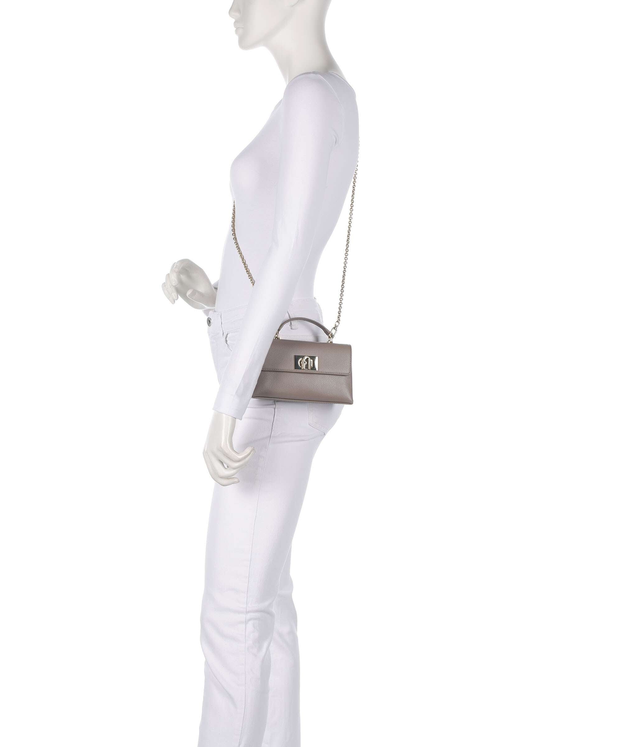 Furla 1927 Mini Crossbody bag stucco gray