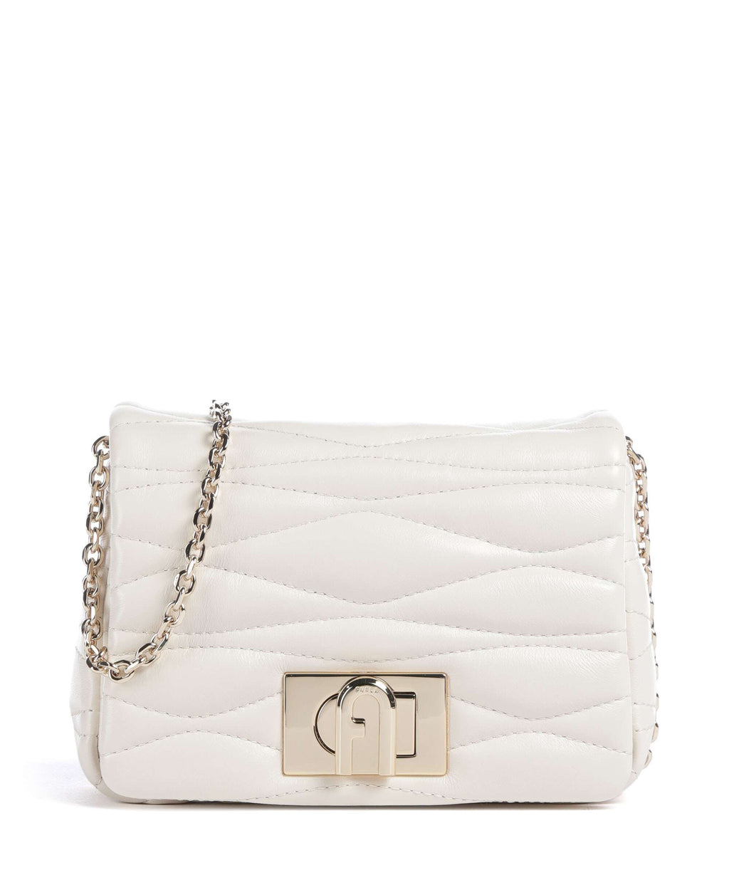 Furla 1927 Mini Soft Crossbody bag panna