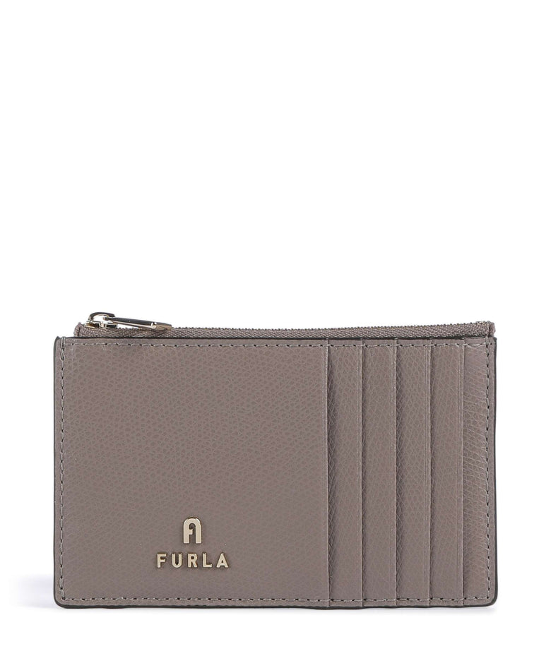 Furla Camelia M Credit card holder stucco gray