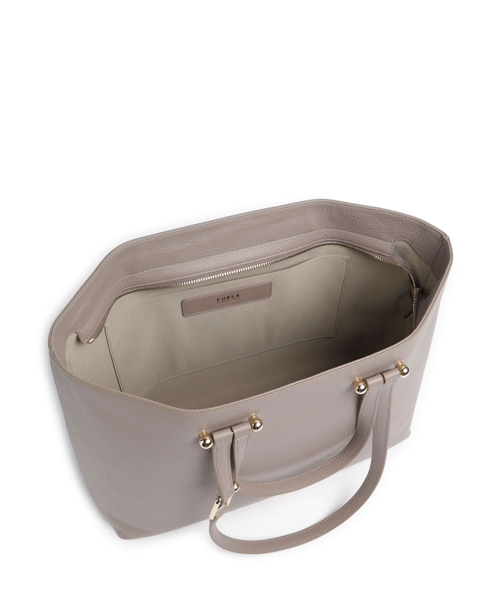Furla Duetto L Tote bag stucco gray