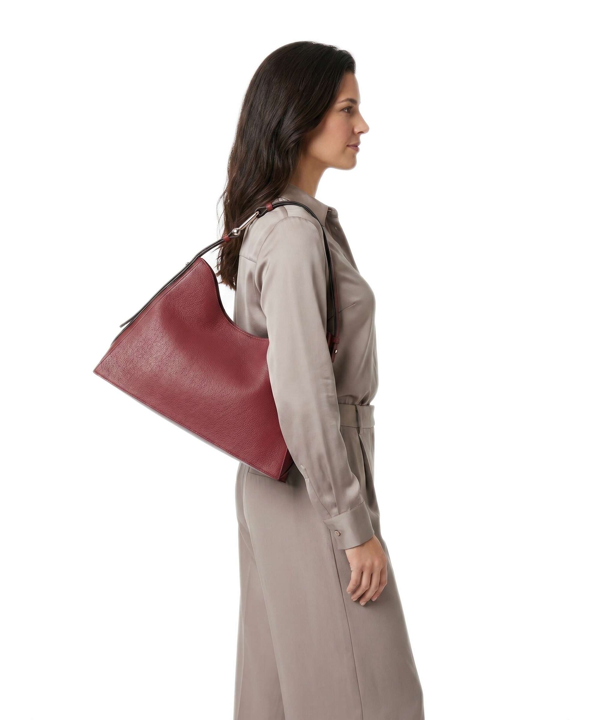 Furla Nuvola L Hobo bag rubino