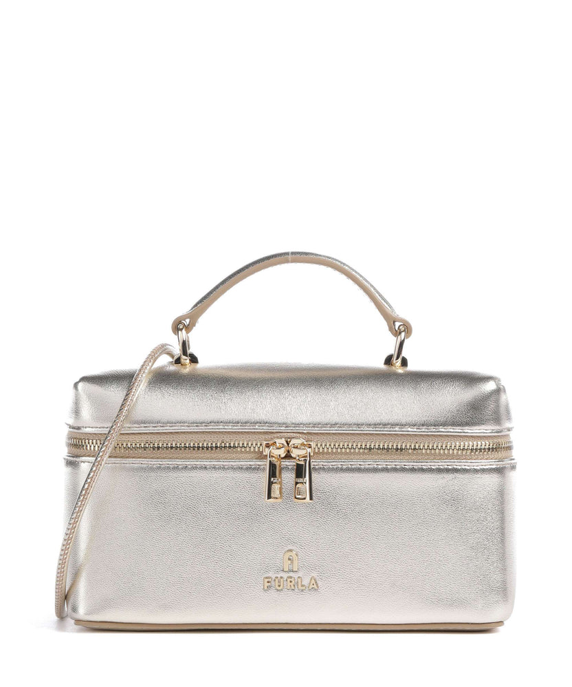 Furla Camelia Micro Crossbody bag color gold