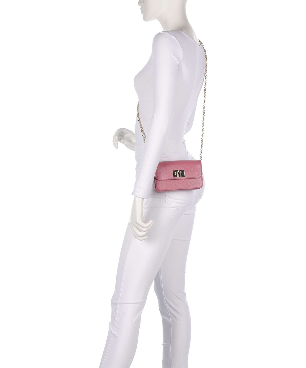 Furla 1927 Mini Crossbody bag blush pink/earl grey