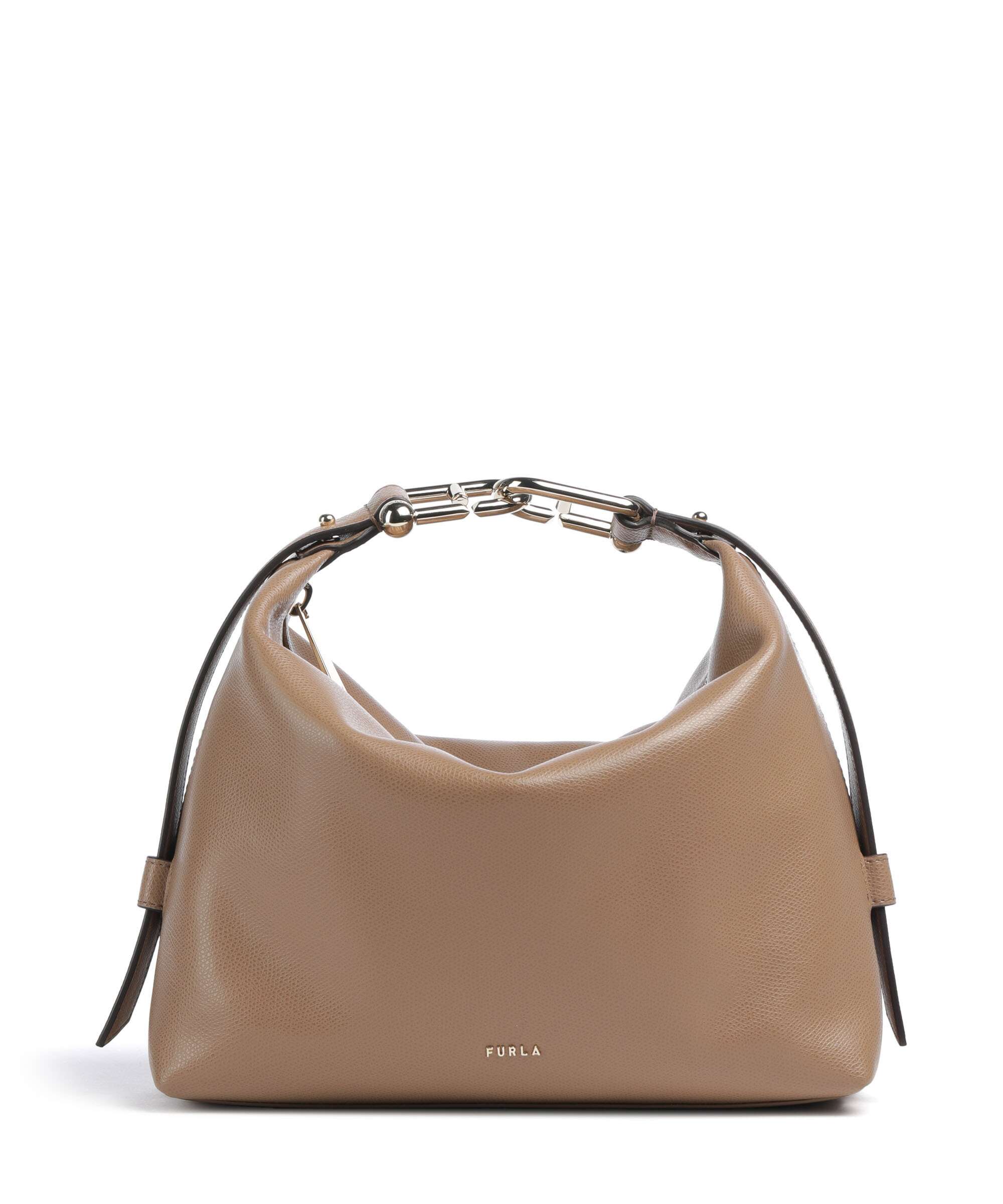 Furla Tonie M Hobo bag toffee
