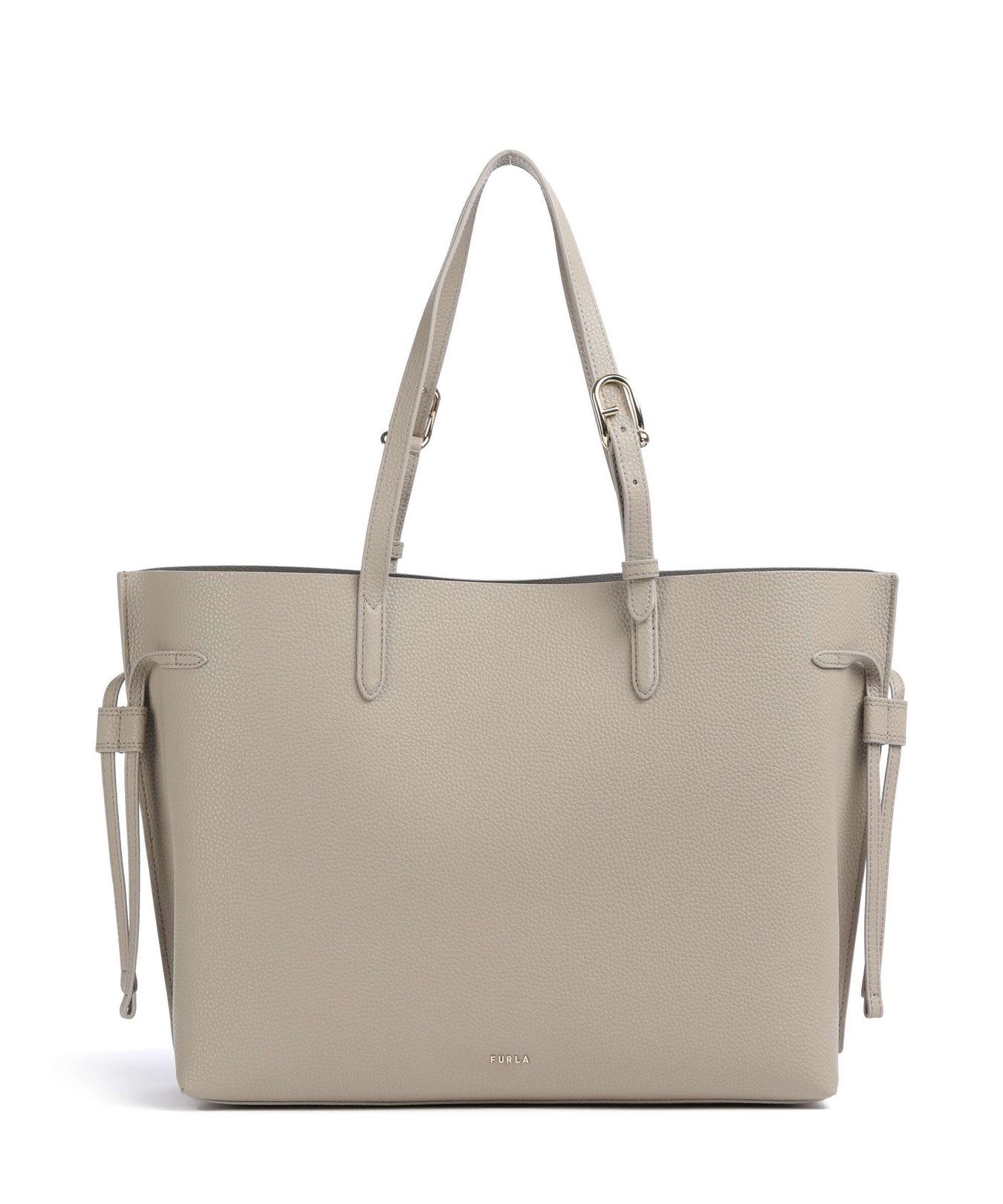 Furla Ava L Tote bag linen/urban gray