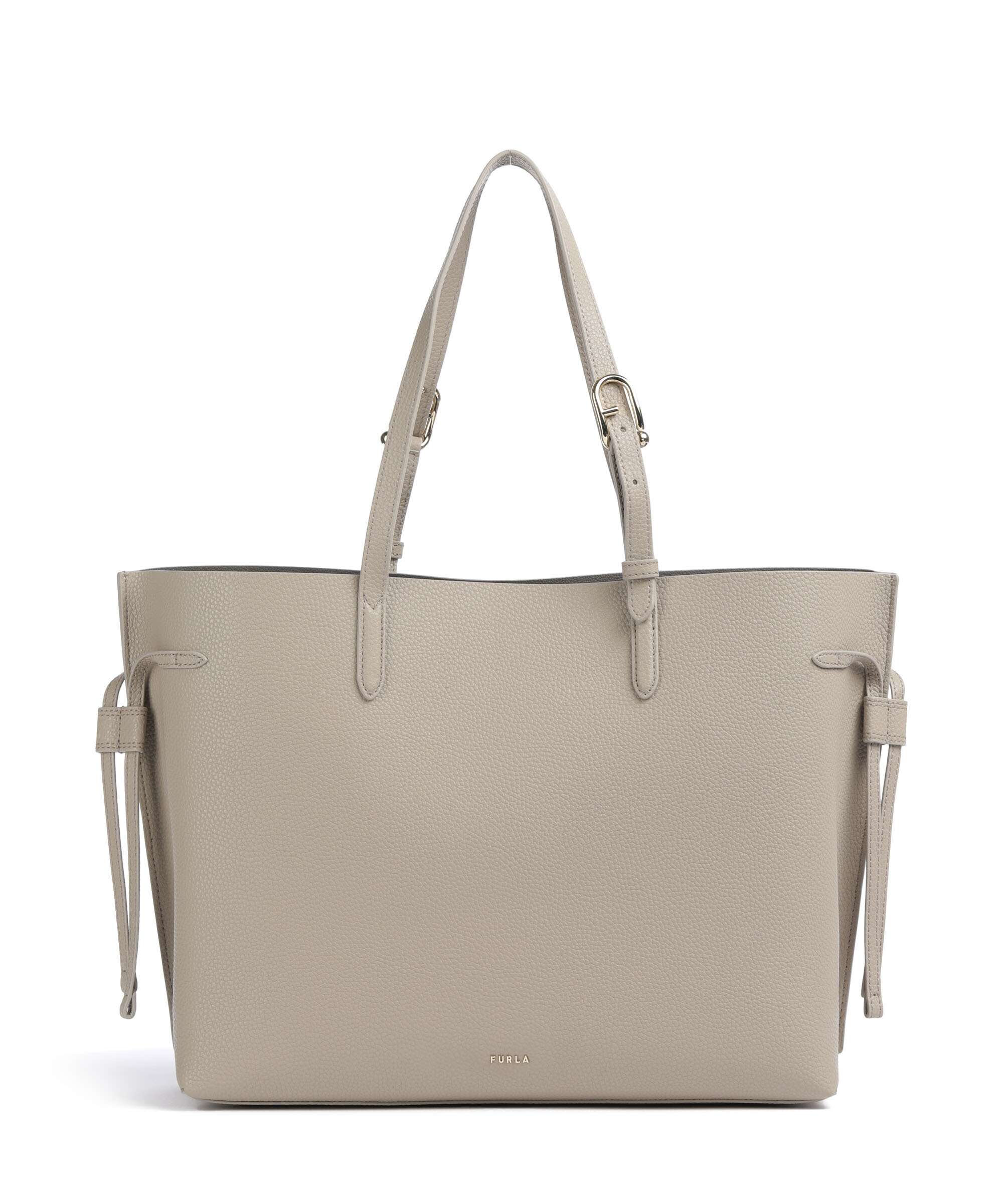 Furla Ava L Tote bag linen/urban gray