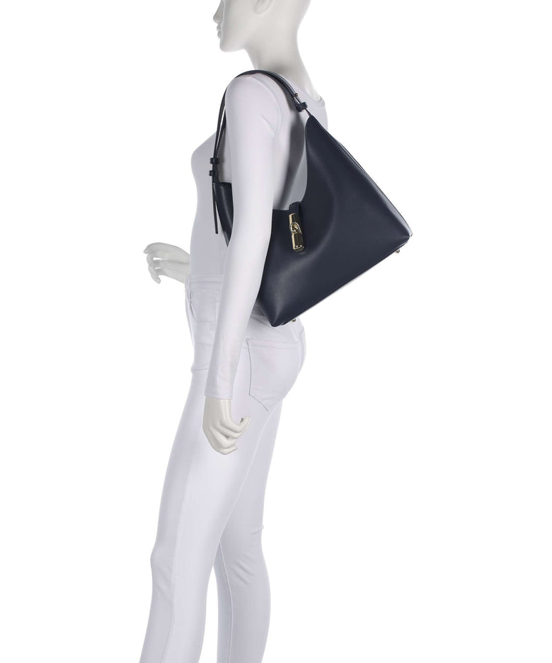 Furla Goccia M Hobo bag ink blue