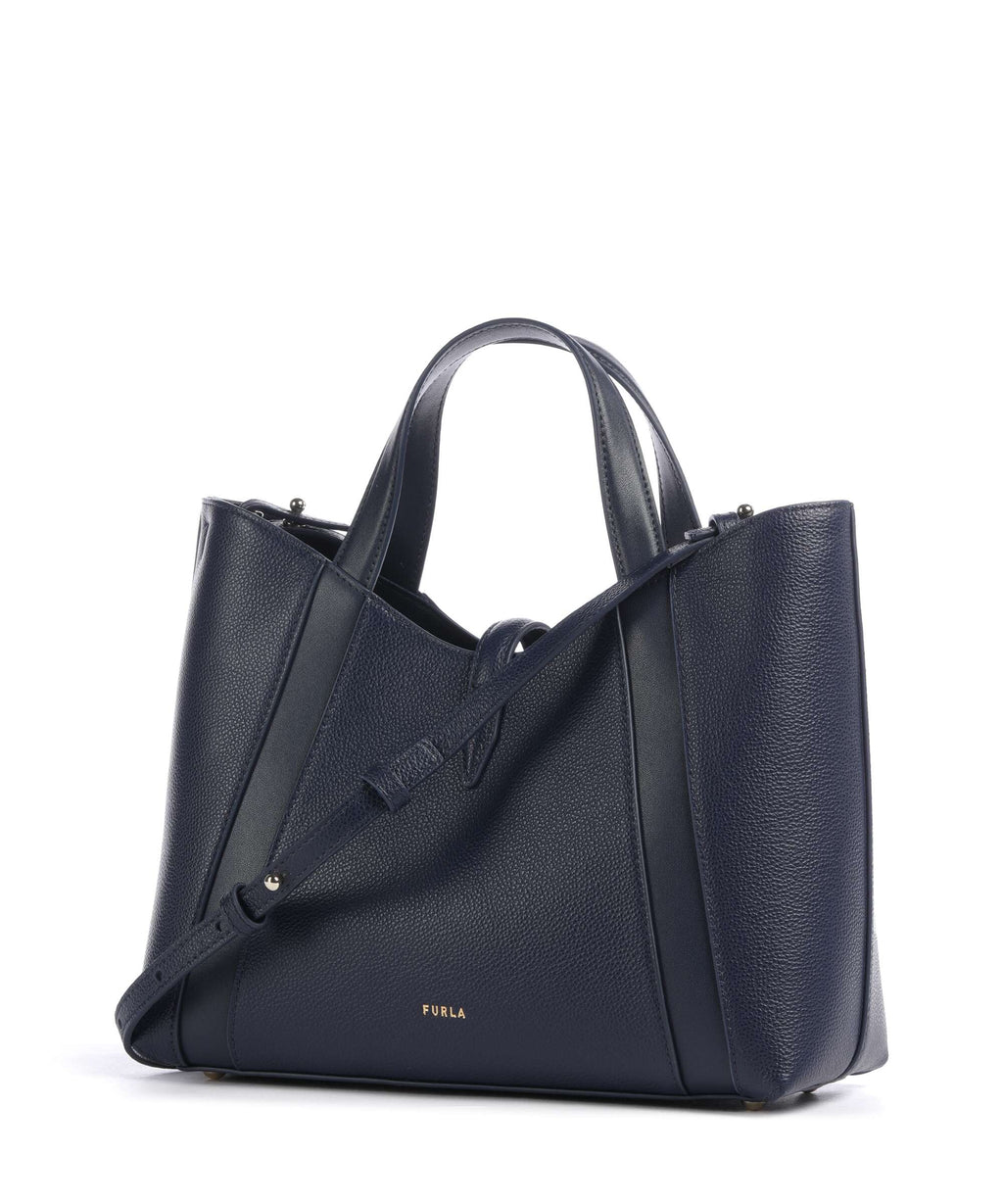 Furla Goccia S Handbag ink blue