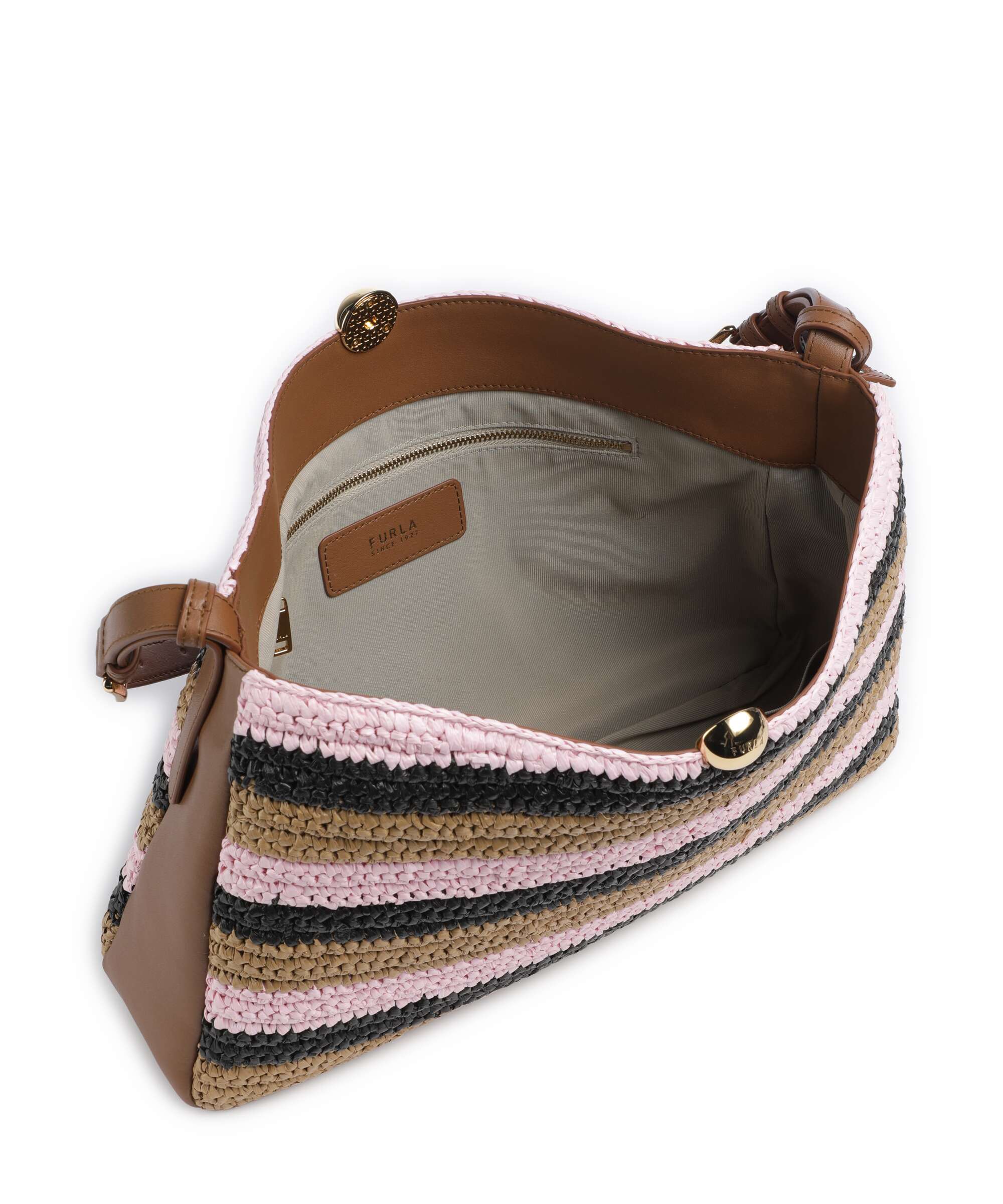 Furla Sfera Soft L Hobo bag toni cognac