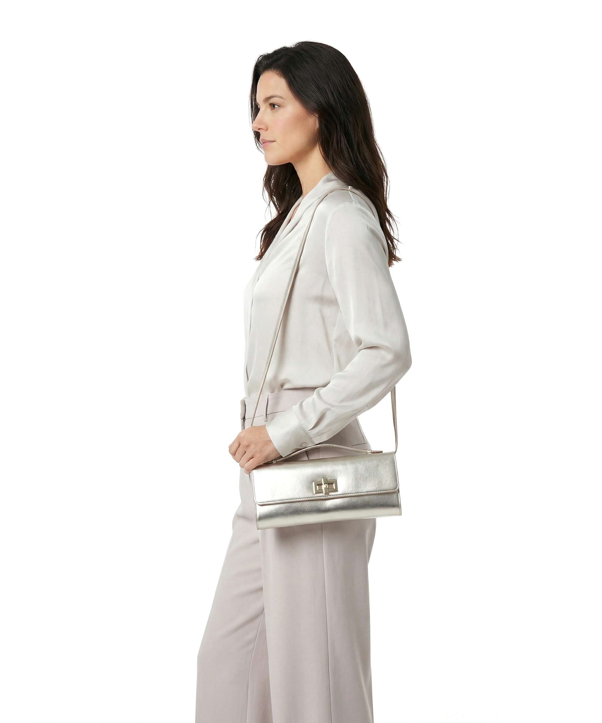 Furla Clara Crossbody bag color gold