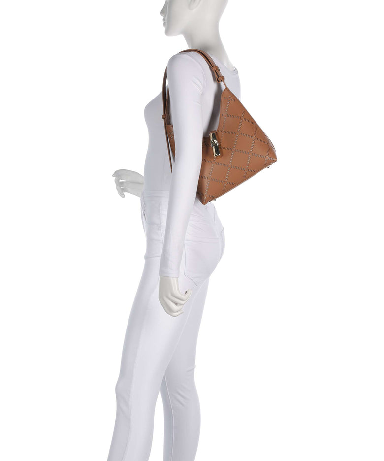 Furla Goccia S Hobo bag brandy