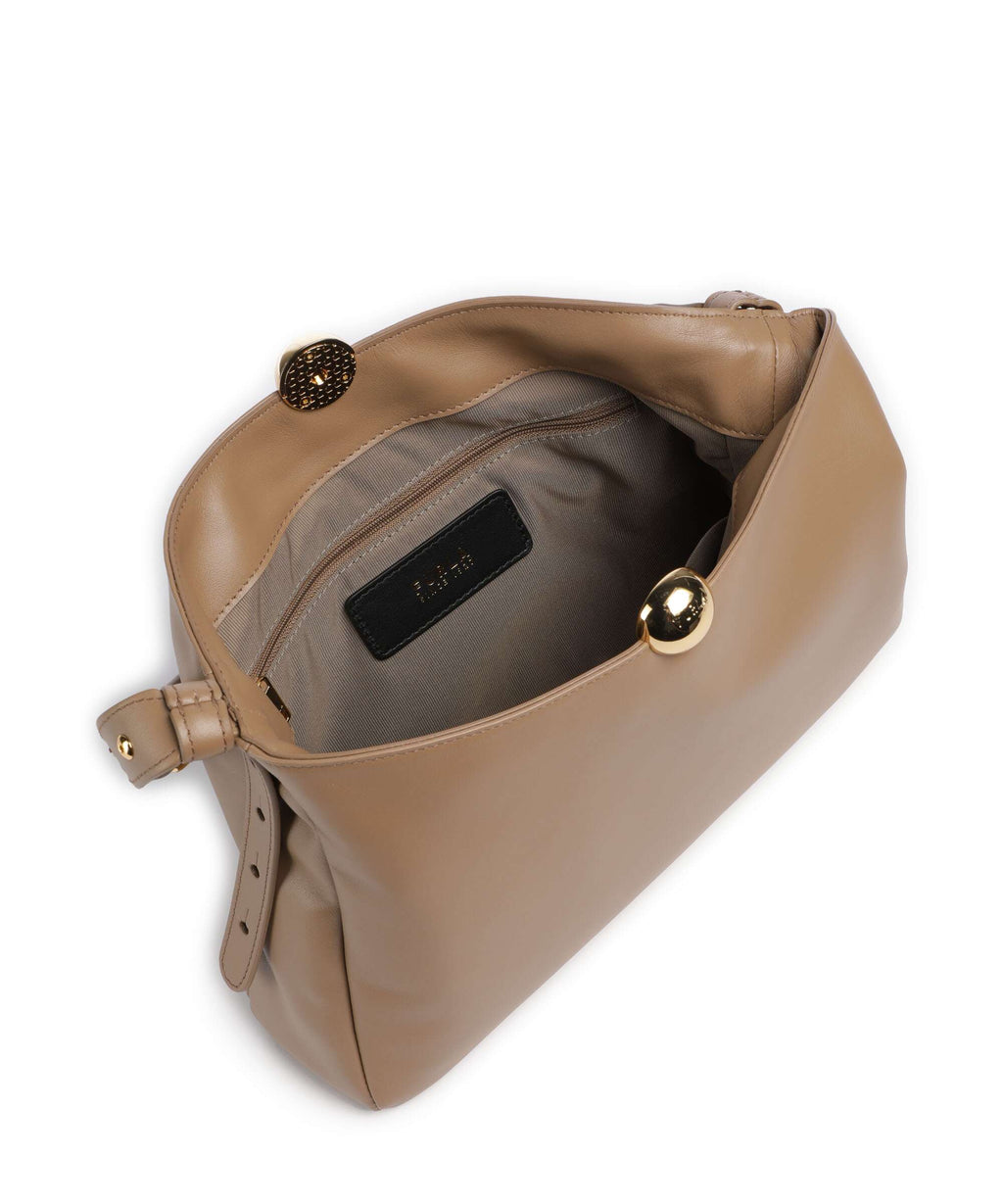 Furla Sfera Soft M Hobo bag toffee