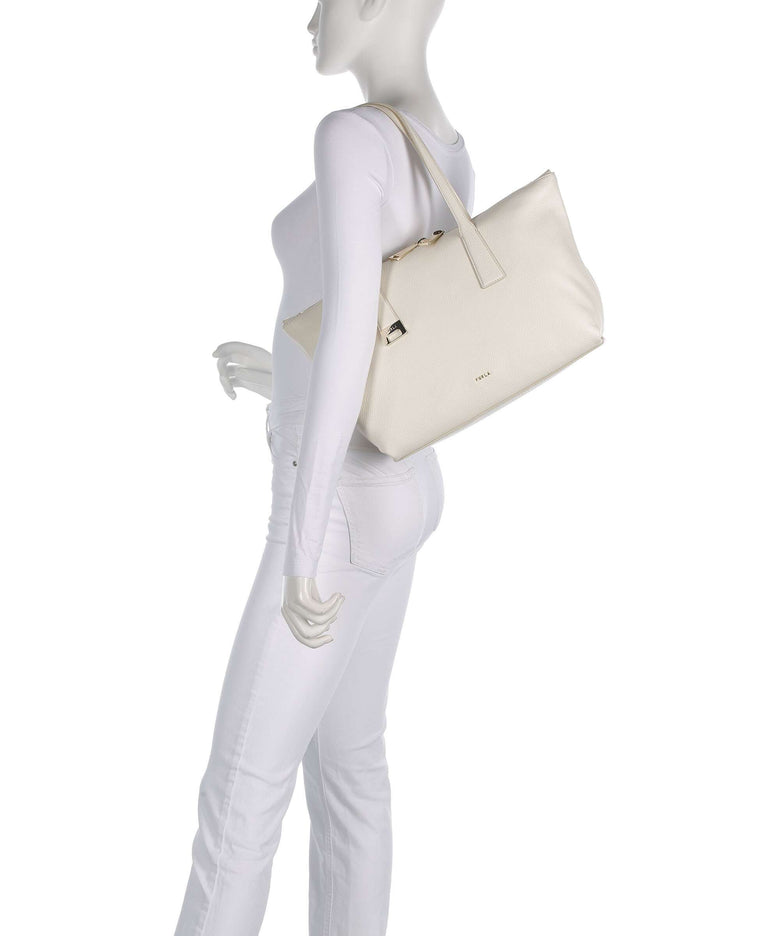 Furla Olivia M Tote bag panna