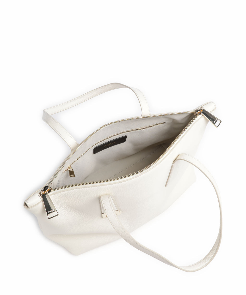 Furla Olivia M Tote bag panna
