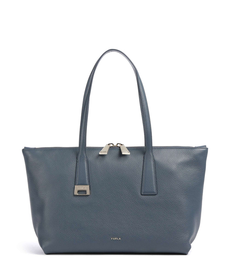 Furla Olivia M Tote bag grigio blu
