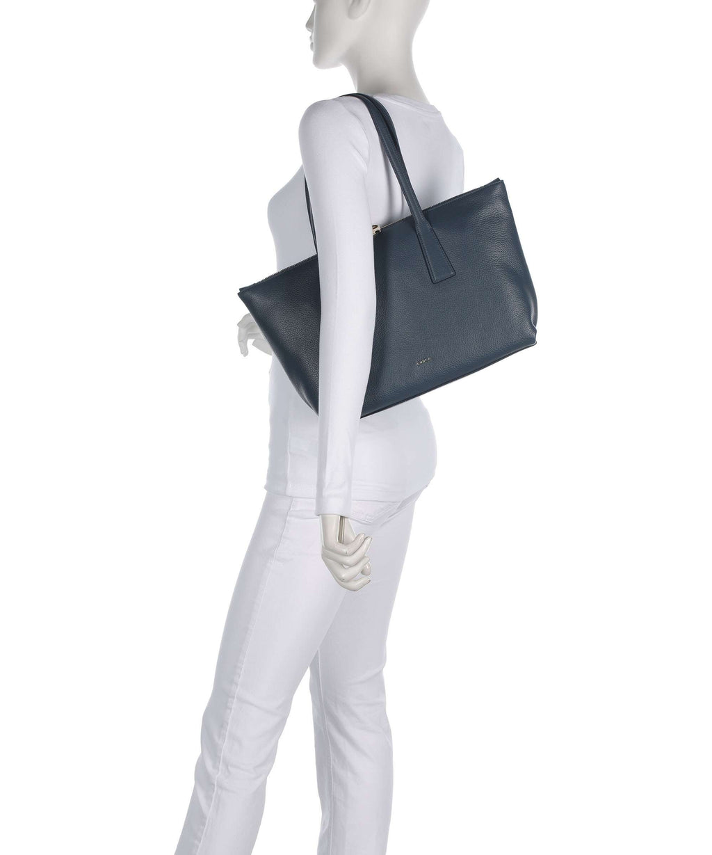 Furla Olivia M Tote bag grigio blu