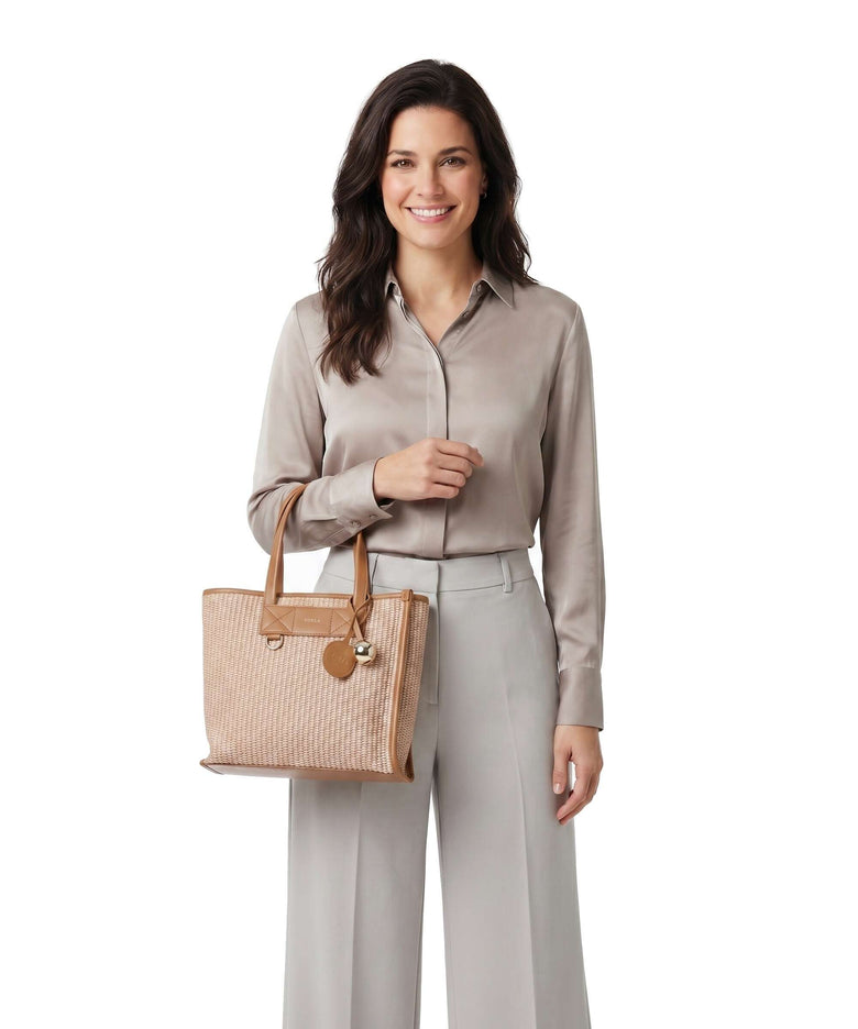 Furla Divide It S Handbag toni naturale/tabacco