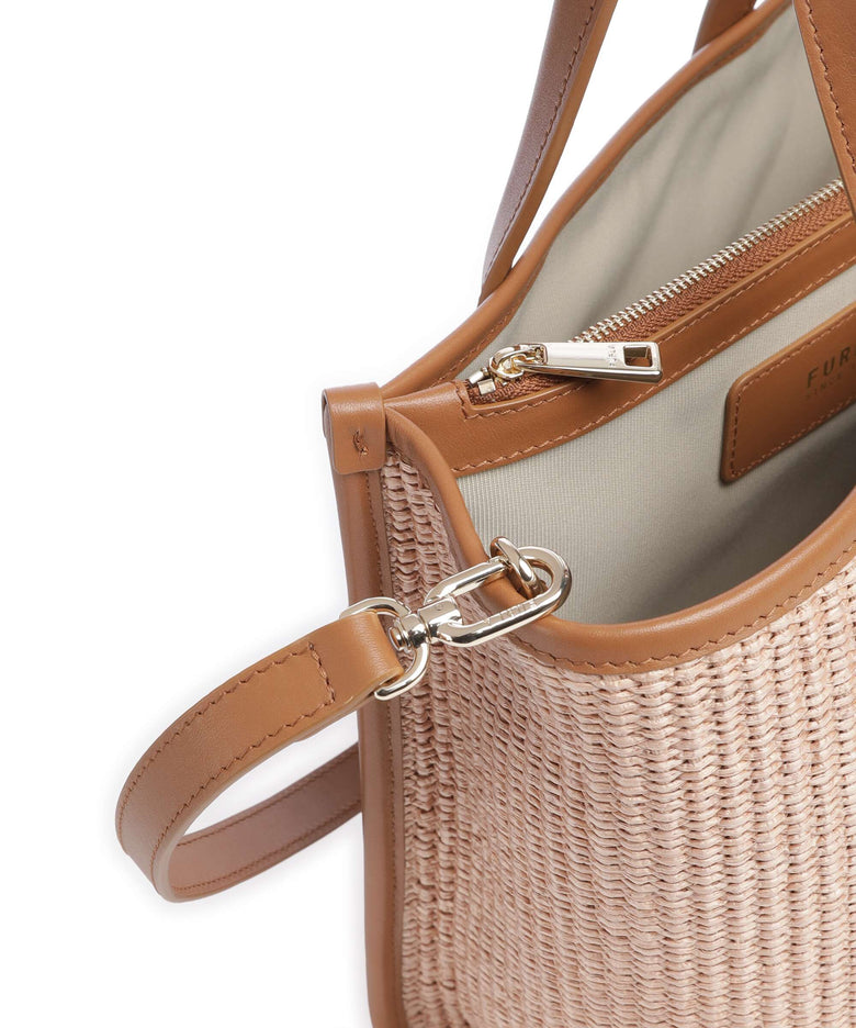 Furla Divide It S Handbag toni naturale/tabacco